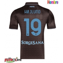 Camiseta SSC Napoli Rasmus Hojlund #19 Tercera Equipación 2025-26 manga corta